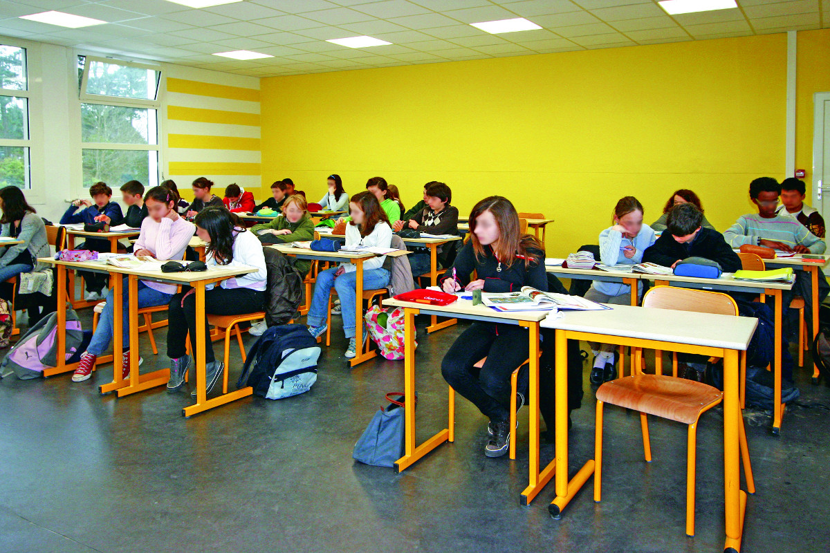 Sainte-Anne : Salle de classe