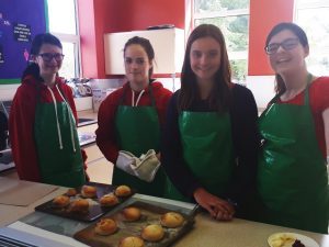 Making scones at Truro Girl’s School