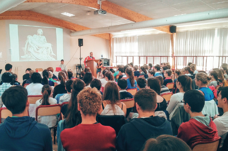 Messe de rentrée à Sainte-Anne